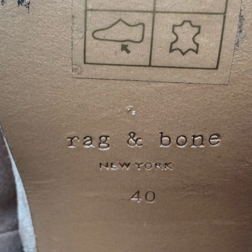 Rag & Bone Margot suede ankle booties 40 9.5 - Picture 10 of 12